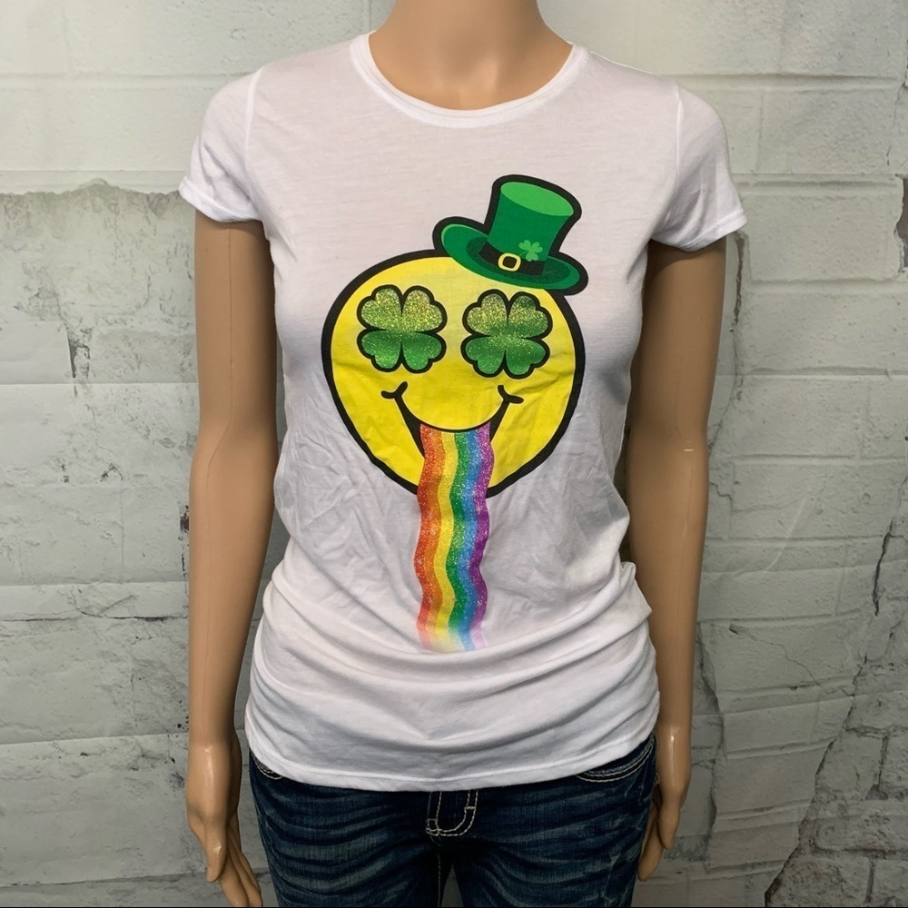 Rainbow Emoji Tee